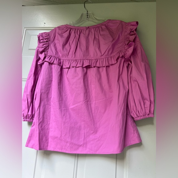 Crosby by Mollie Burch MAE TOP Pink Size Medium - Picture 8 of 12